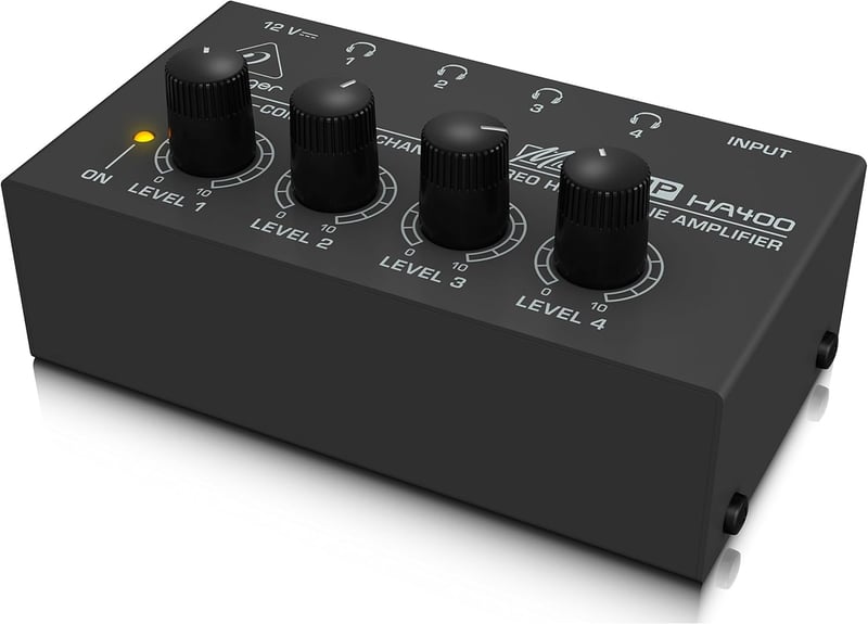 Behringer HA400 4-Kanal Stereo Kopfhörerverstärker