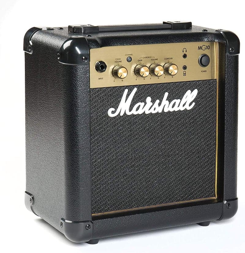 Marshall MG10G E-Gitarren Übungsverstärker in Schwarz und Gold
