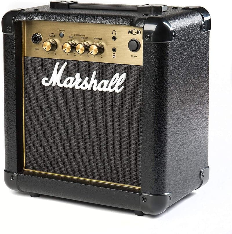 Marshall MG10G E-Gitarren Übungsverstärker in Schwarz und Gold