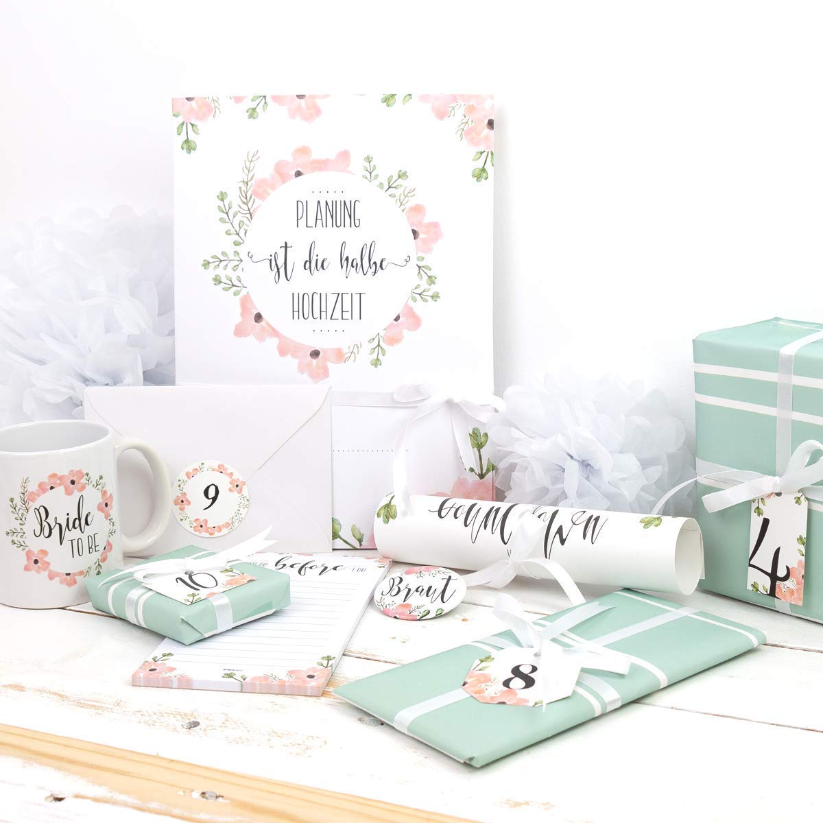 Braut Countdown Kalender – Verlobungsgeschenk für die beste Freundin