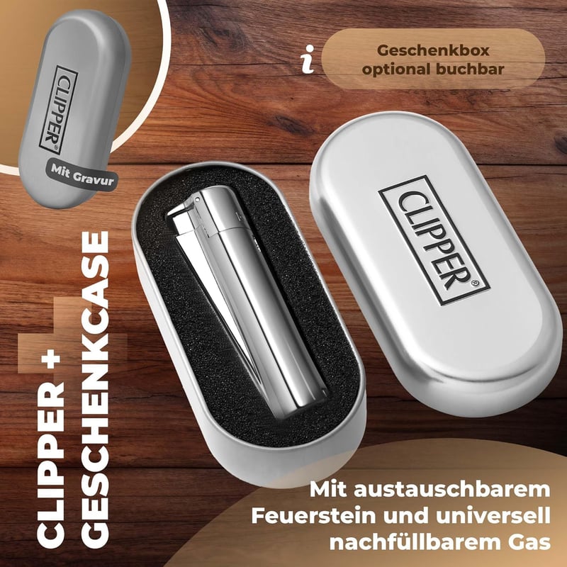 Personalisierbares Jetflammen-Feuerzeug aus Metall für Männer