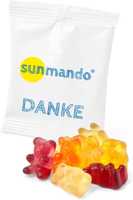 BIC Maxi Reibrad Feuerzeuge mit Gummibären (5er Set)
