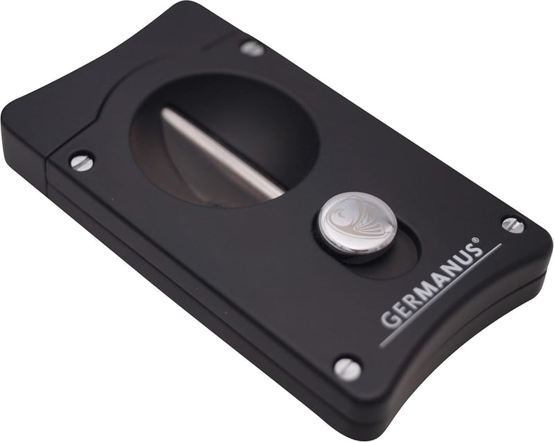 GERMANUS V-Cutter Zigarrenschneider in Schwarz