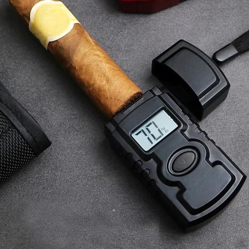 Tragbares Hygrometer für Zigarren - Elektrischer Luftbefeuchter