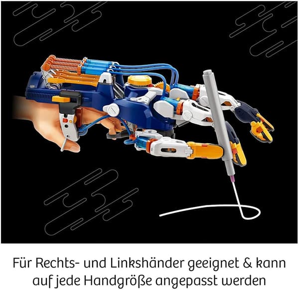 KOSMOS Cyborg-Hand Experimentierkasten für Kinder, größenverstellbar