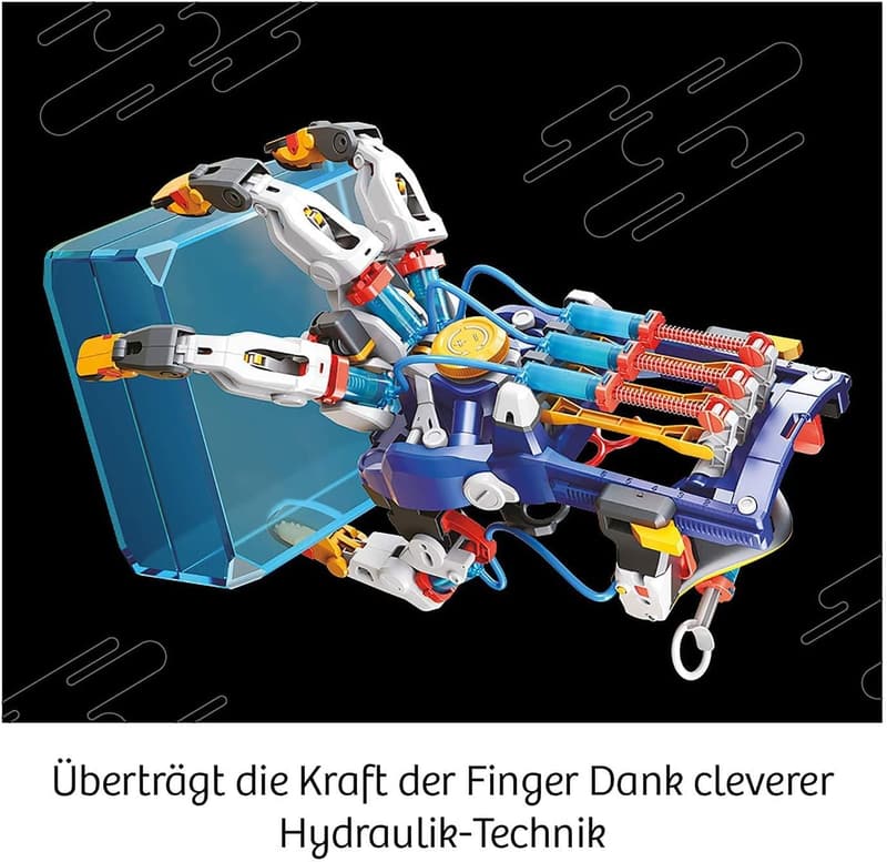 KOSMOS Cyborg-Hand Experimentierkasten für Kinder, größenverstellbar