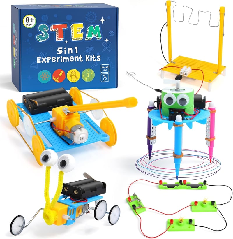 Elektronik-Baukasten für Kinder ab 8 Jahren – Experimentierkasten für Jungen