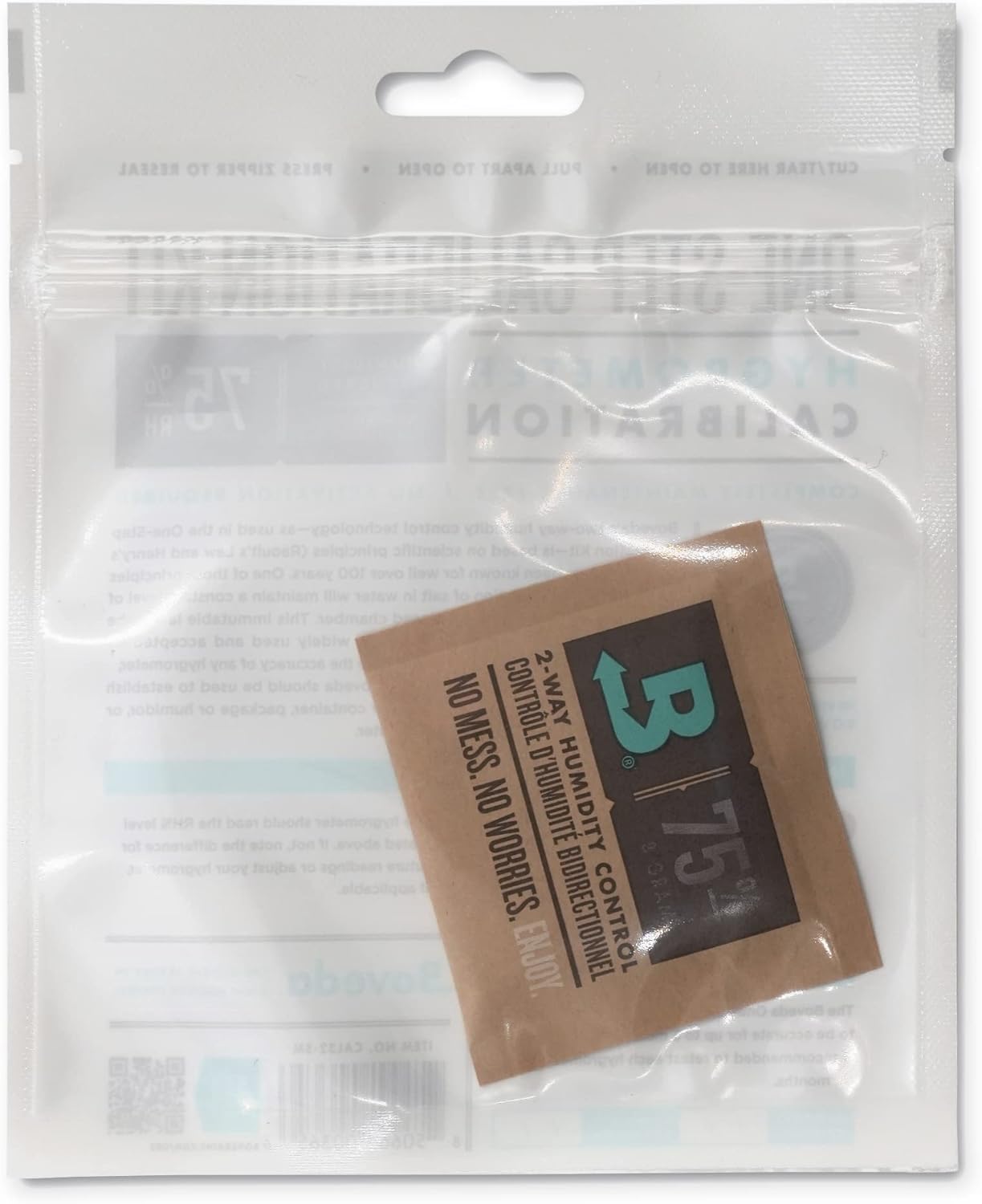 Boveda Kalibrierungsset für Zigarren | 75% Feuchtigkeit | 1 Stück