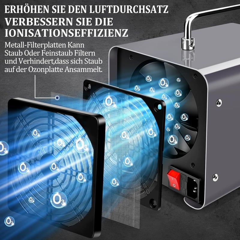 Industrieller 30000mg/h Ozongenerator für Geruchsneutralisierung