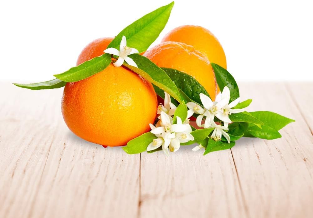 Air Wick Anti-Tabak Duftkerze mit ätherischen Ölen – Orange