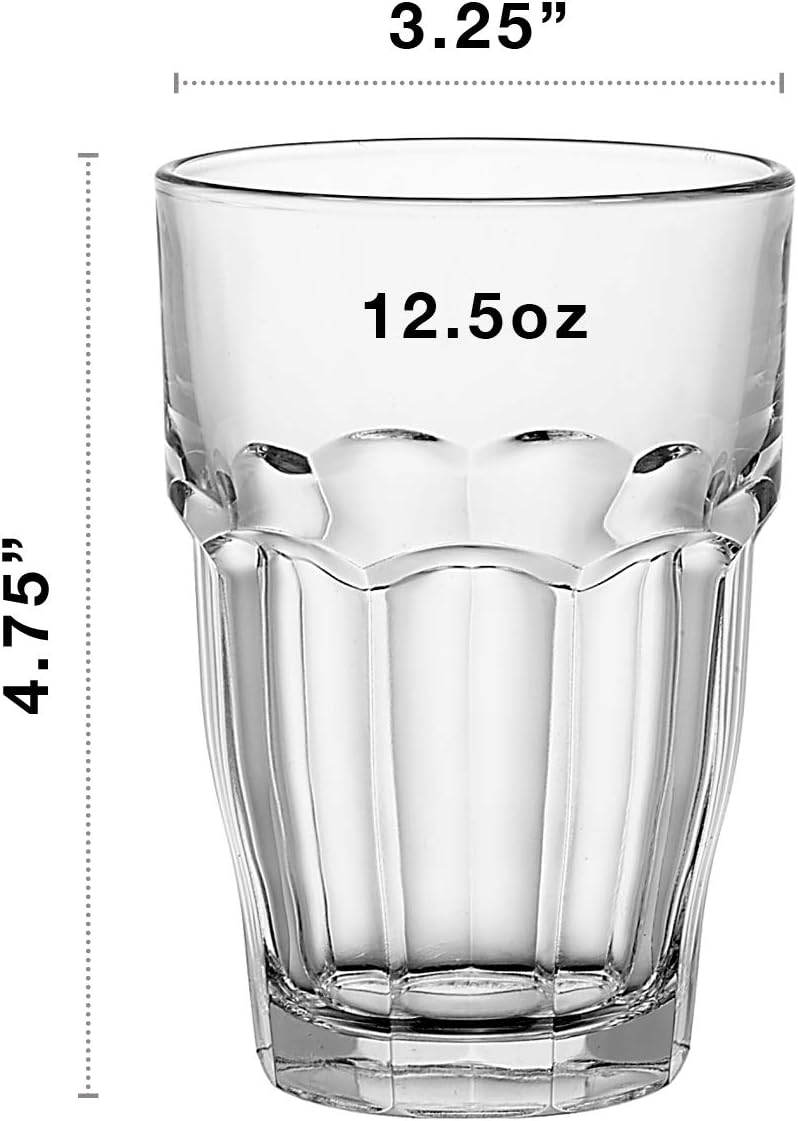Bormioli Rocco Longdrinkgläser, transparent, 370ml, 6er Set