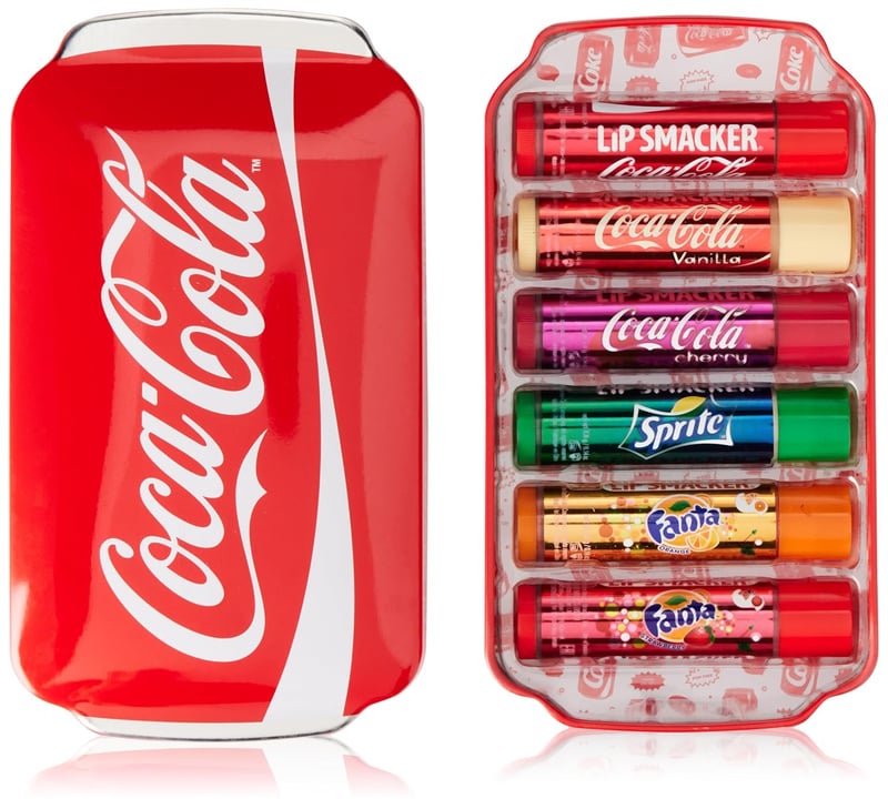 Coca-Cola Lippenbalsam-Set in Dose - 6 Geschmacksrichtungen