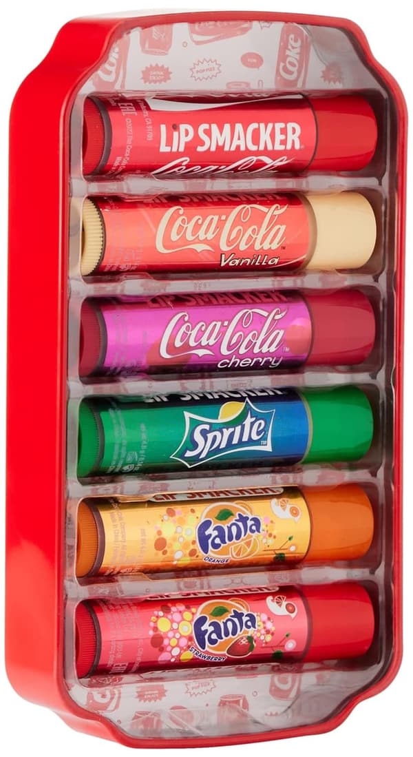 Coca-Cola Lippenbalsam-Set mit 6 Geschmacksrichtungen