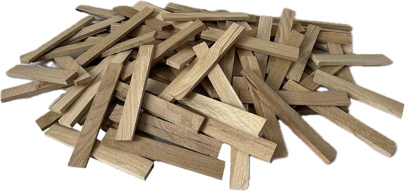 Premium Eichenholz Anfeuerholz 28 kg – trocken und unbehandelt für BBQ und Kamin