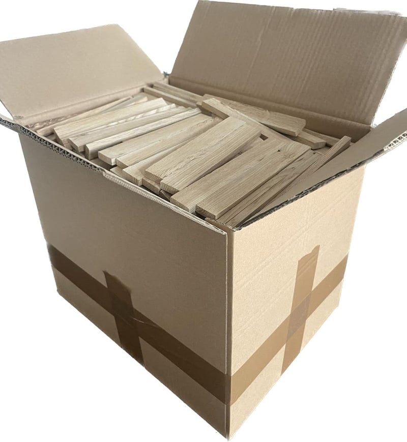 Bio Kaminanzünder aus Eichenholz, 11,5 kg für Grill und Ofen