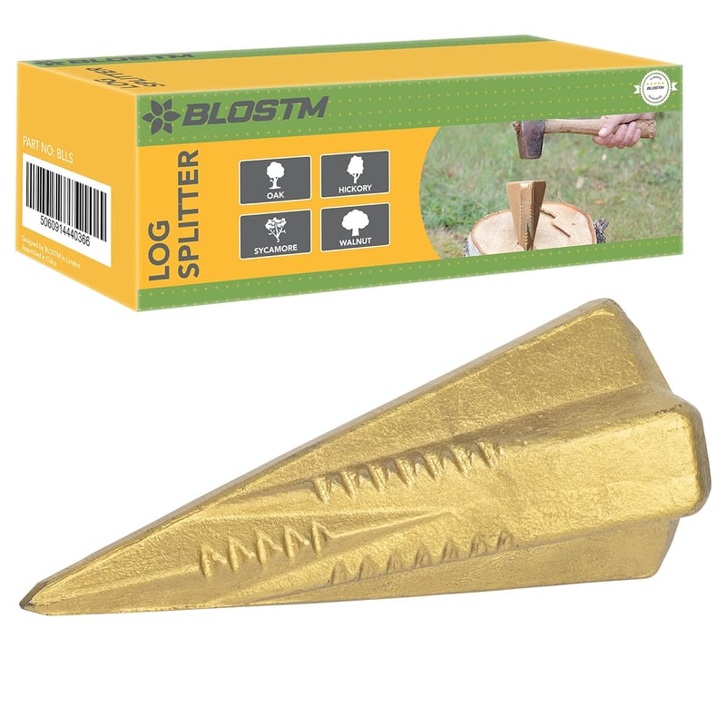 BLOSTM Holzspalter – 1,8 kg hitzebehandeltes, gesenkgeschmiedetes Metall