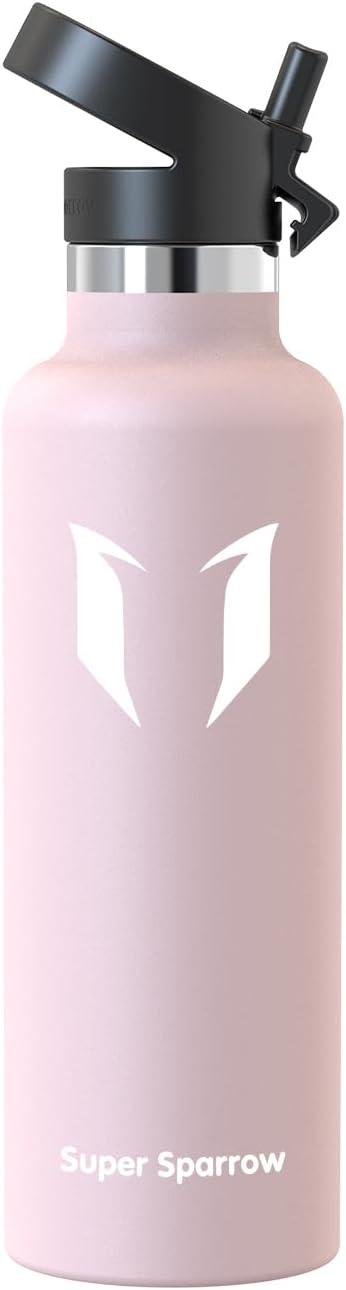 Super Sparrow Edelstahl Trinkflasche - BPA-frei, 350ml bis 1L für Sport und Outdoor