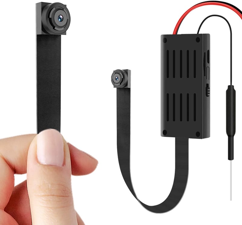 4K Mini Überwachungskamera mit Bewegungserkennung für Zuhause und Büro