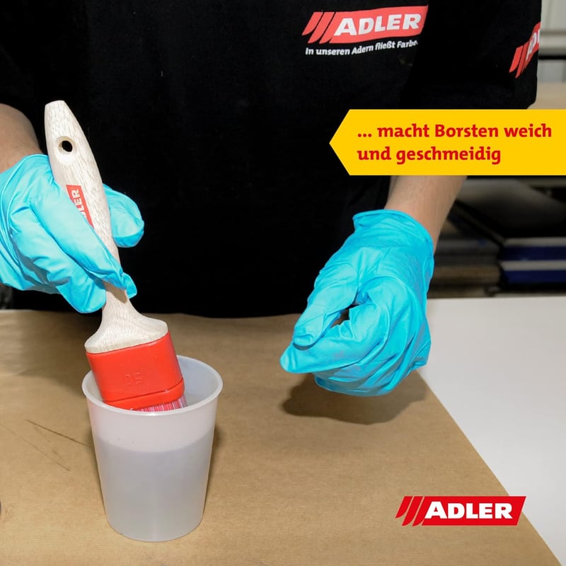 ADLER Pinselreiniger 500 ml für gründliche und sanfte Pinselreinigung