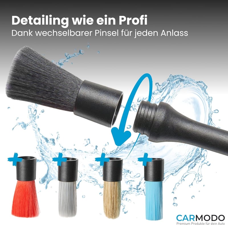 CARMODO® Auto Reinigungsbürste - Extrem weicher Innenraumpinsel