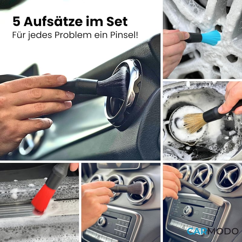 CARMODO® Auto Reinigungsbürste - Extrem weicher Innenraumpinsel