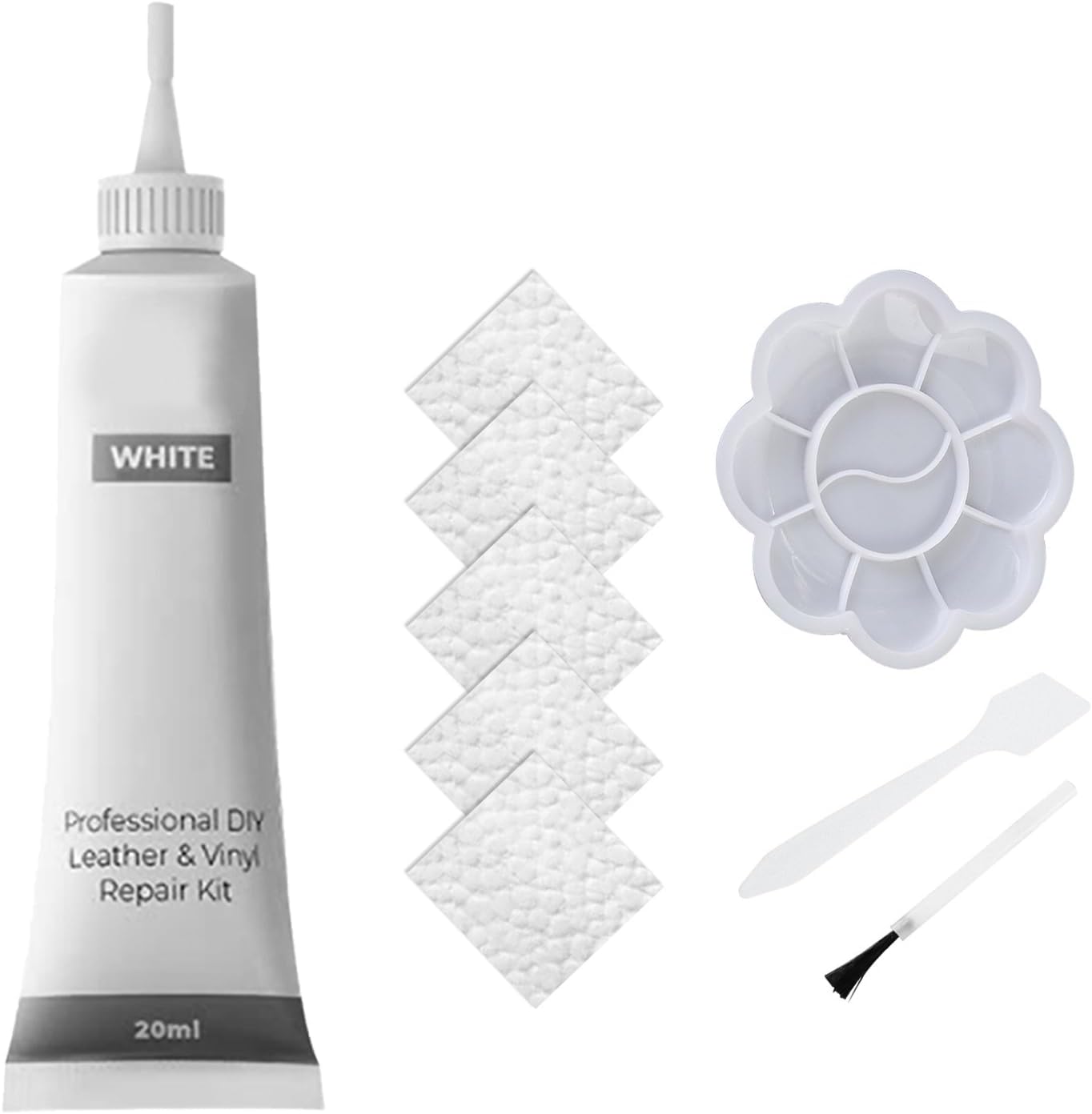 Lederreparatur Set mit Creme und Füller für Kratzer, 20ML