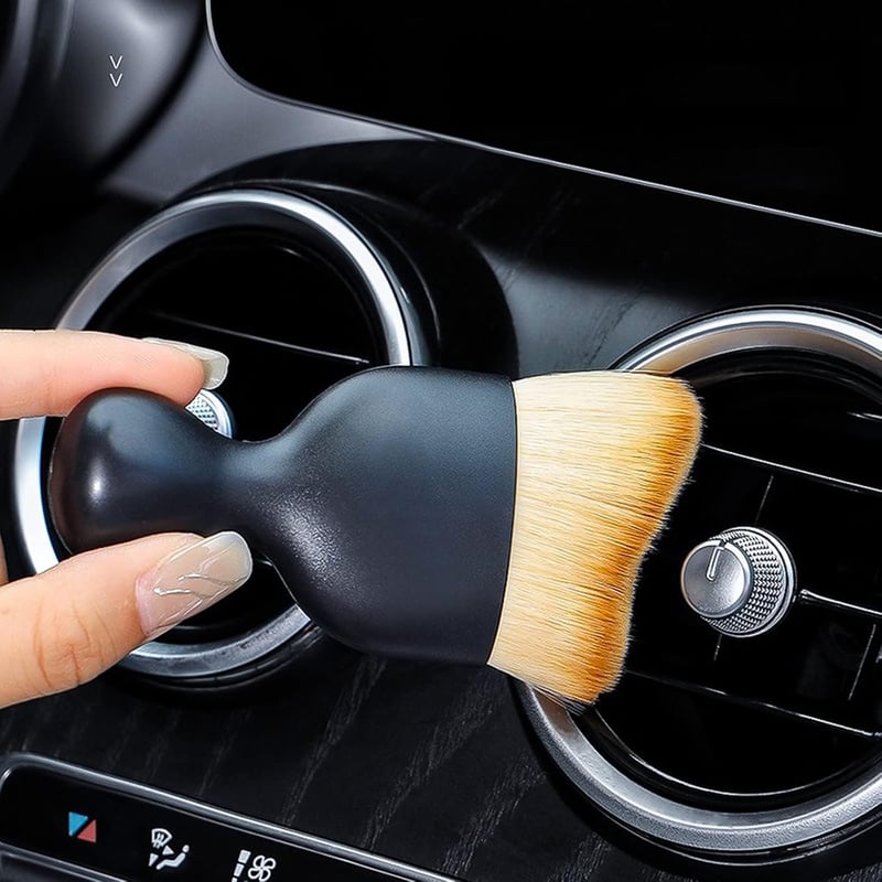 Auto Reinigungsbürsten Set mit weichen Borsten – 3 Stück für Innenraumdetailing