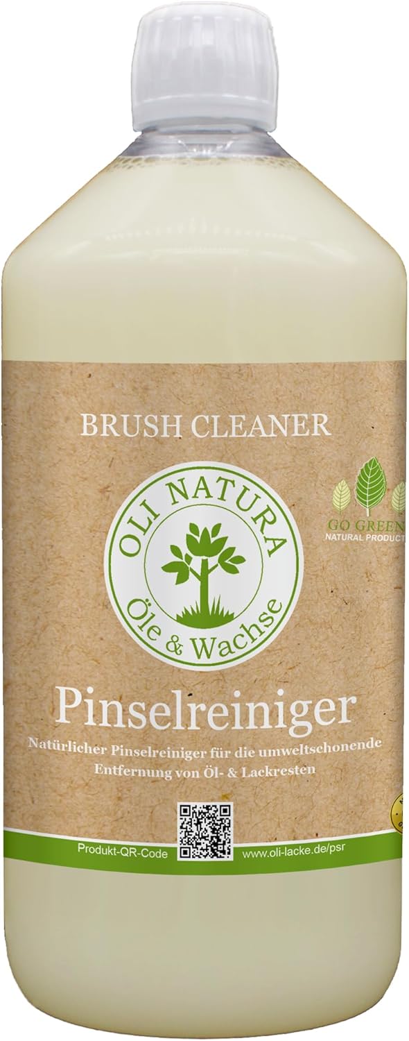 Natürlicher Pinselreiniger 1 Liter – biologisch abbaubar und umweltschonend