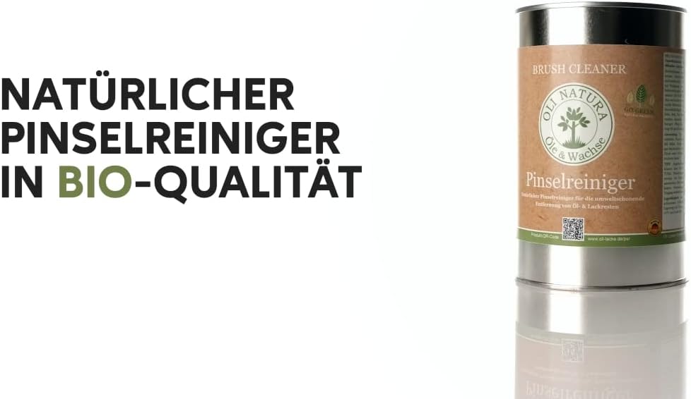Natürlicher Pinselreiniger 1 Liter – biologisch abbaubar und umweltschonend