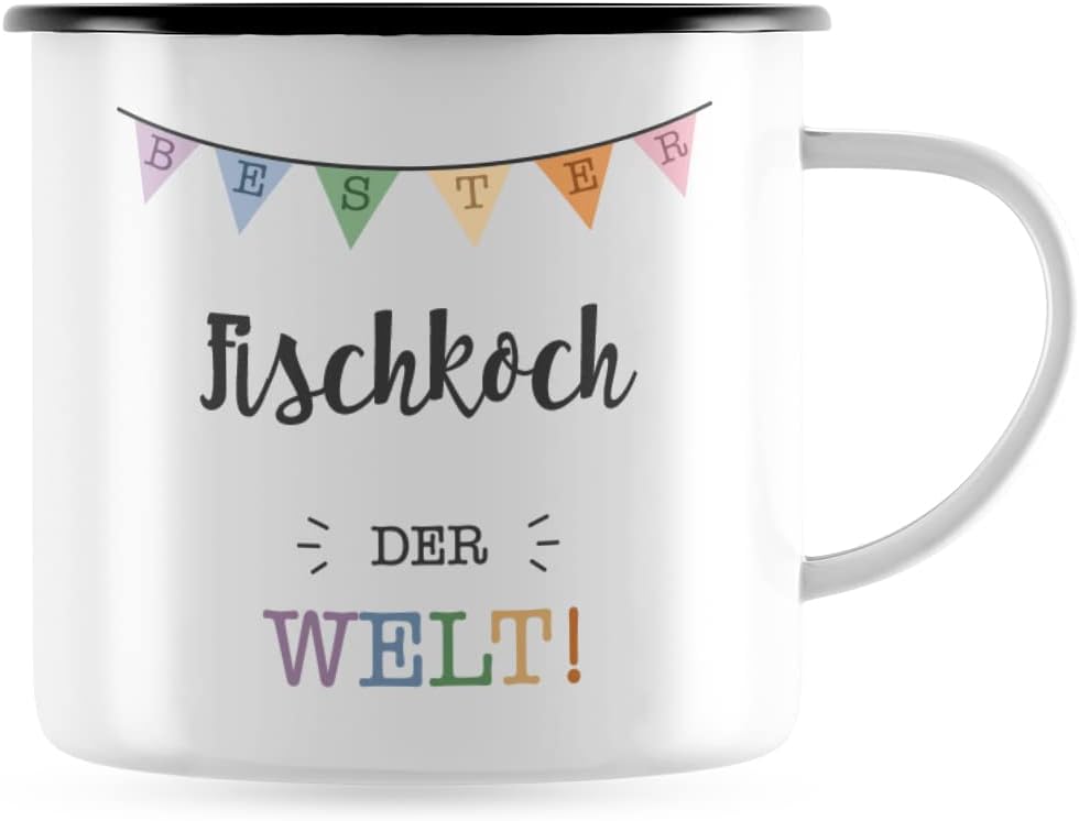Emaille-Tasse 