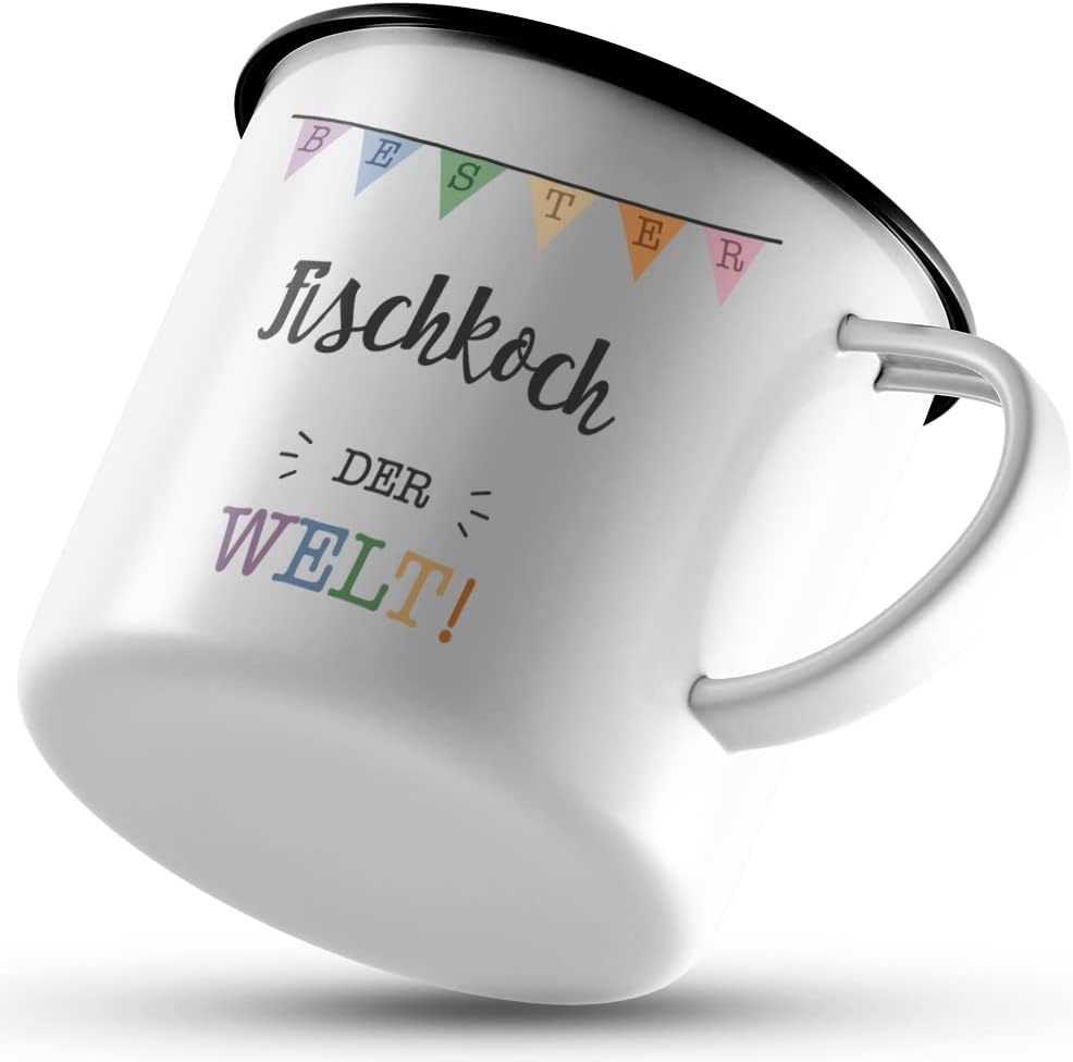 Emaille-Tasse 
