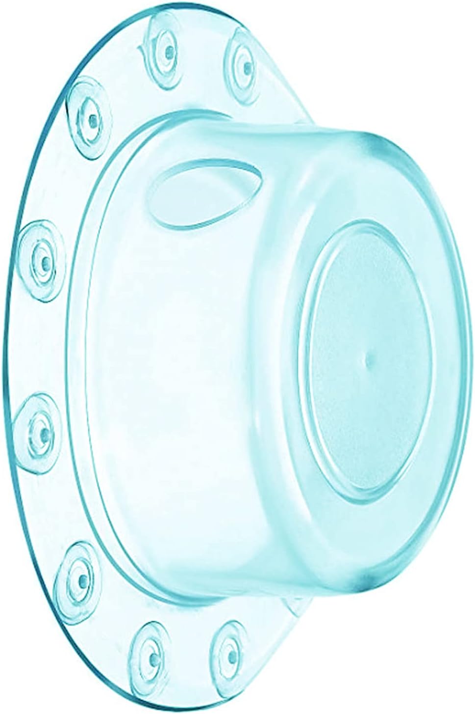 Badewannen Stöpsel für tiefes Wasserbad – transparente blaue Abdeckung