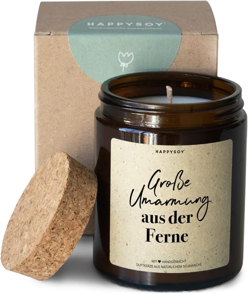 Duftkerze im Glas – Handgemacht und nachhaltig für Fernbeziehungen