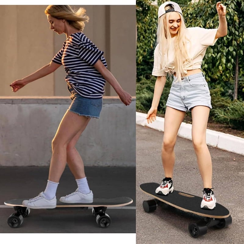 WEIMILOR Elektrisches Longboard 350 W, 22 km/h, 8 km Reichweite