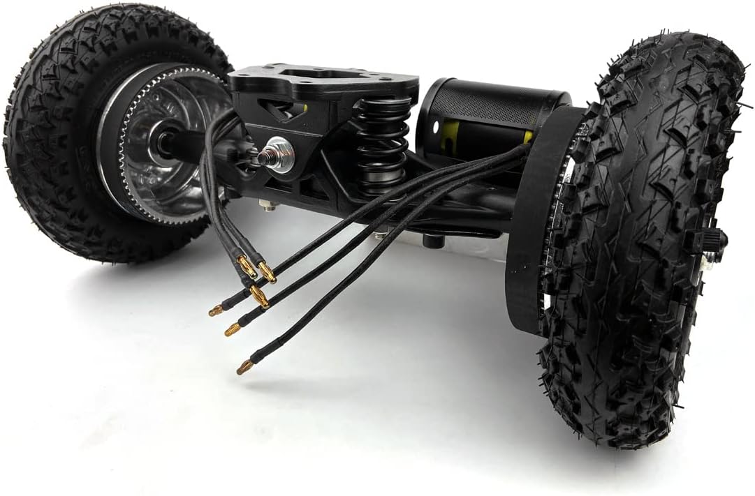 Elektro-Longboard mit 11 Zoll Lenkachse und 8 Zoll Reifen