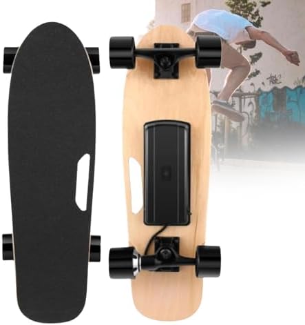 Leistungsstarkes Elektro Skateboard mit Fernbedienung für coole Fahrten