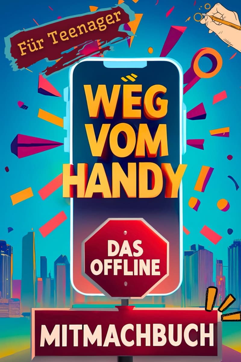 Offline Mitmachbuch für Teenager – Achtsamkeit und Kopfklarheit