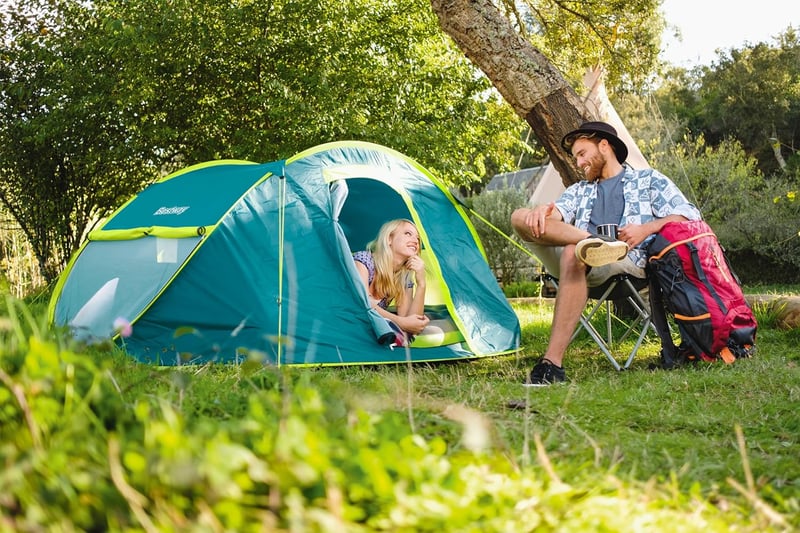 Bestway Wurfzelt für 4 Personen, Cool Mount 240 x 210 x 100 cm