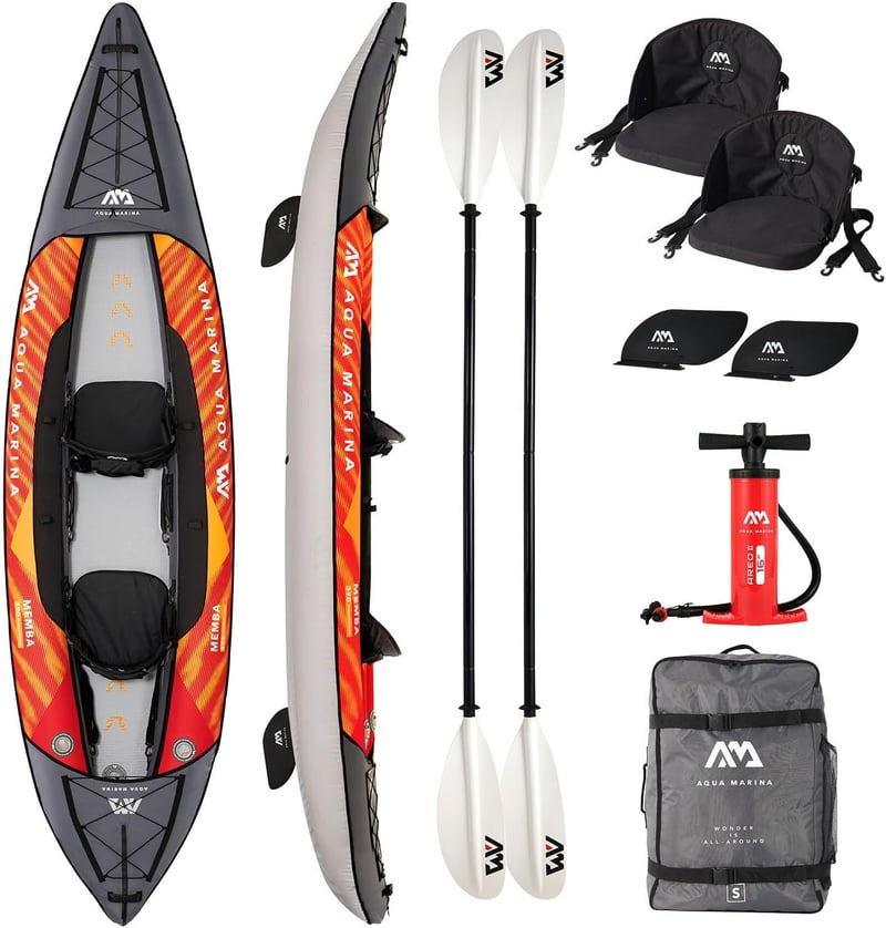 Aufblasbares Kajak für 1-2 Personen - Campsup Aqua Marina MEMBA