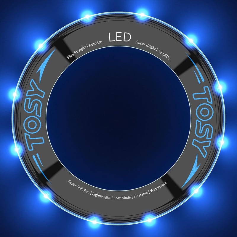 Fliegender Ring mit 12 LEDs – Automatisches Aufleuchten, wasserdicht