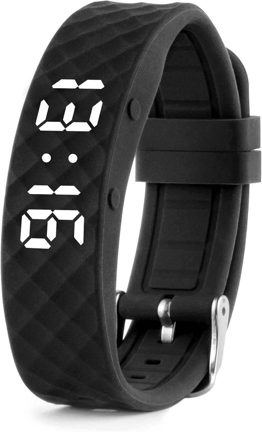Vibrationsalarm Uhr mit 10 persönlichen Alarmen – Große, schwarze Erinnerung