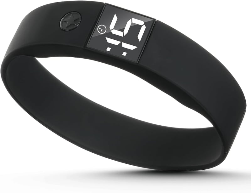 Vibrationsalarm-Uhr mit 2 persönlichen Alarmen für tägliche Erinnerungen