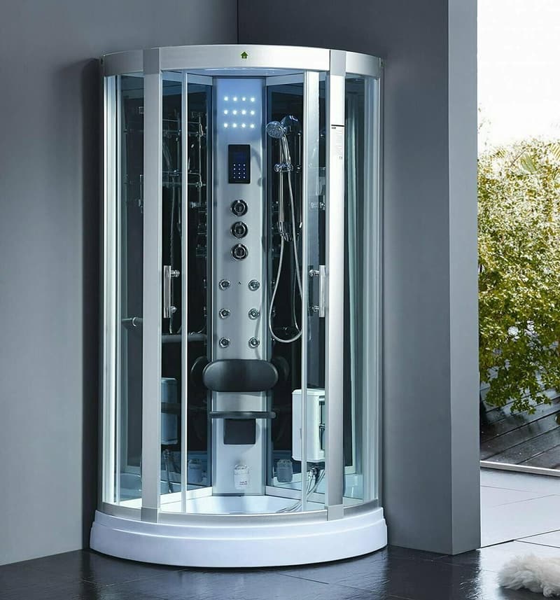 XXL Luxus LED Dampfdusche mit Radio – Komplettdusche für Ihr Badezimmer