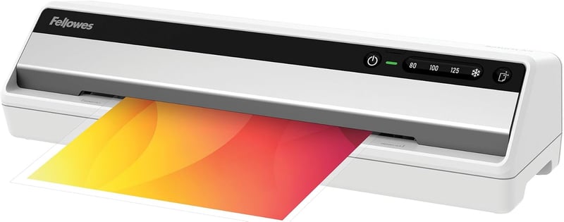 Fellowes Saturn A4 Laminiergerät mit InstaHeat und 10 Folien