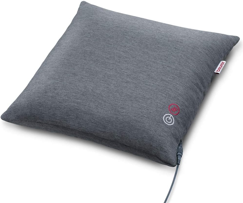 Beurer MG 135 Shiatsu-Massagekissen mit Wärmefunktion, 4 Massageköpfen, 40 x 40 cm