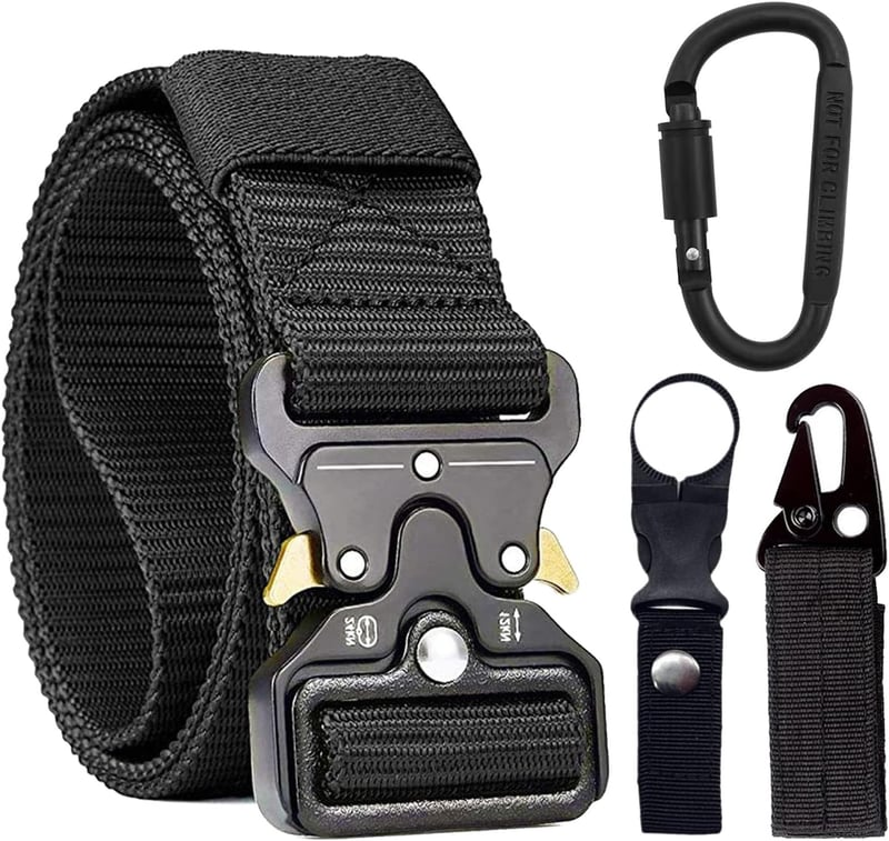Taktischer Gürtel aus Nylon für Herren – Schnellverschluss für Outdoor-Aktivitäten