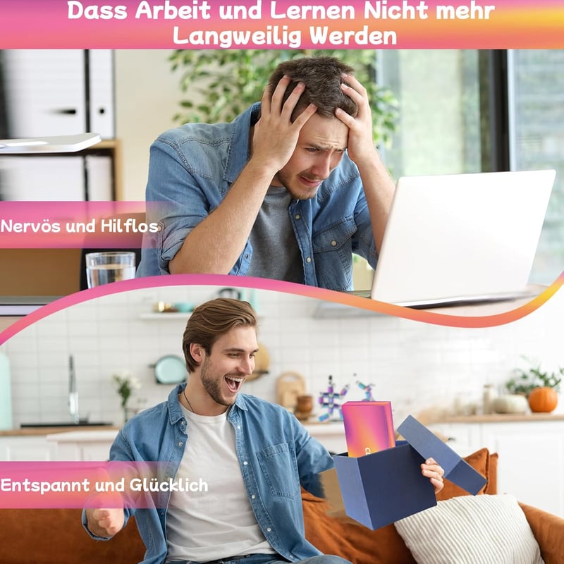 Einzigartige Fidget Gel Pen Geschenke für Kinder ab 7 Jahren