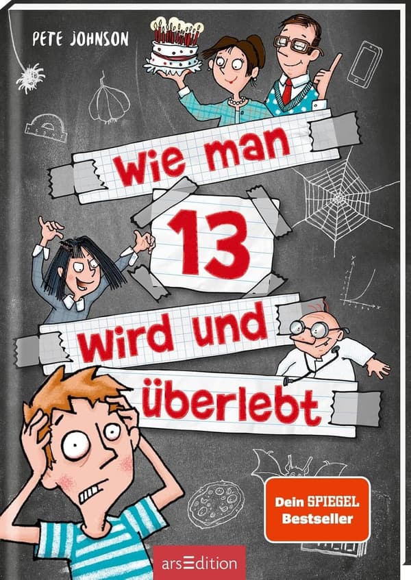Lustiges Kinderbuch über das Überleben im 13. Lebensjahr