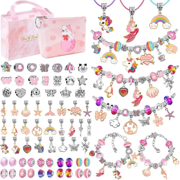 Bastelset für Armbänder – Kreatives Geschenk für Kinder 5-13 Jahre