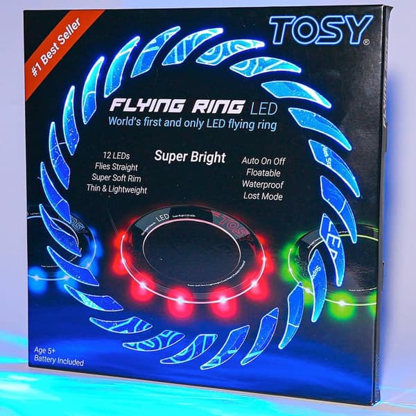 Fliegender Ring mit 12 LEDs – Automatisches Aufleuchten, wasserdicht